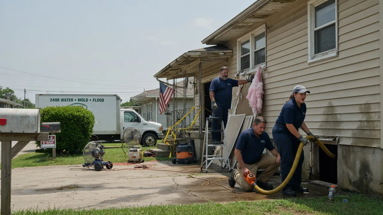 Water Damage Repair in Nederland, TX near me